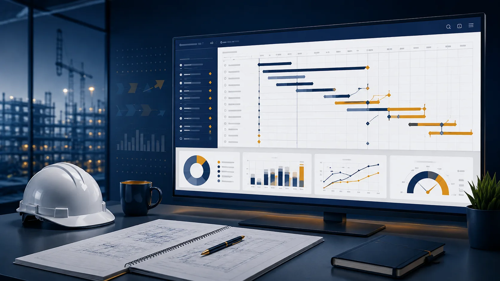 Schedule Assessment and DCMA schedule health dashboard