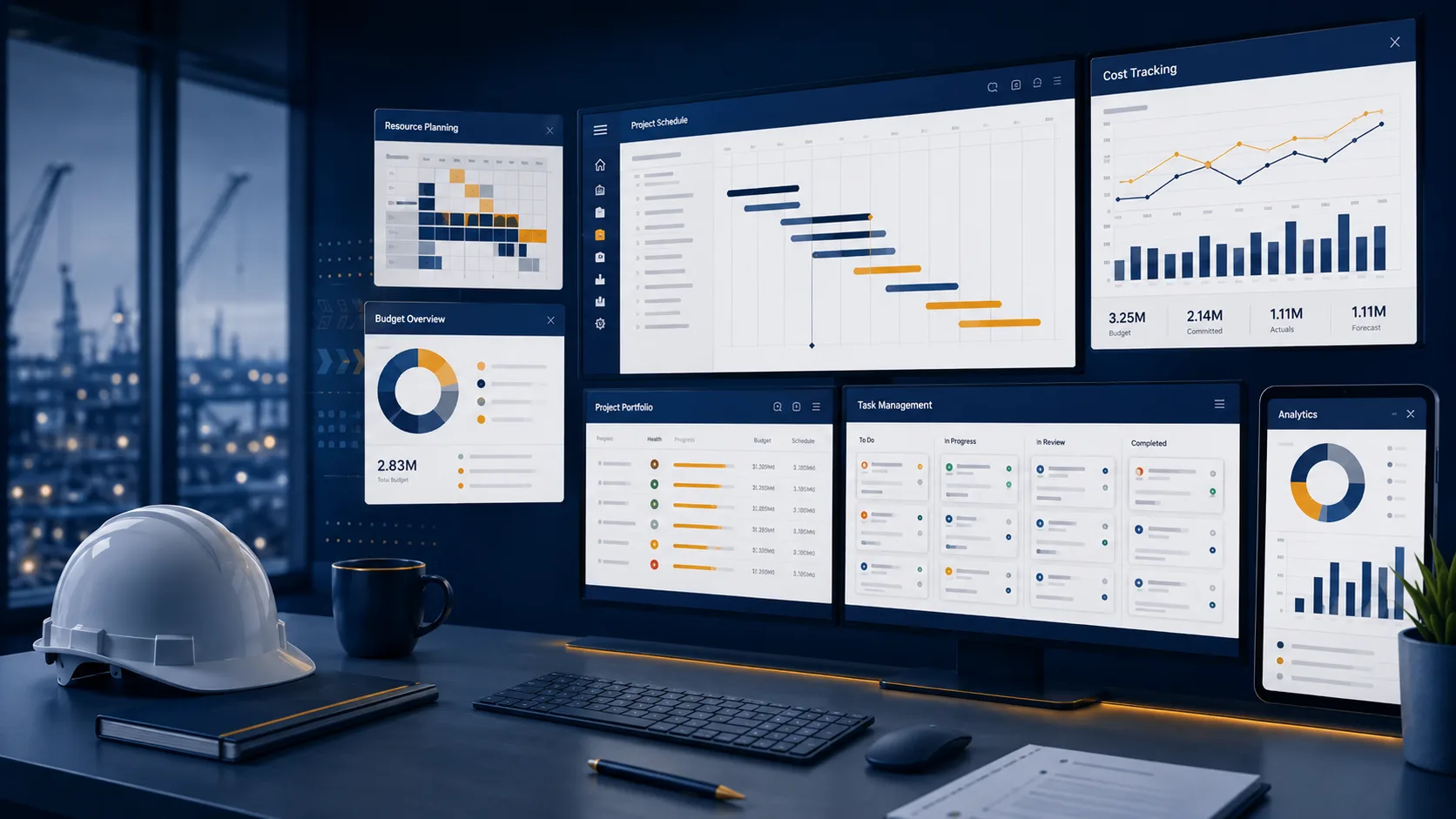 Program Planning and Controls dashboard